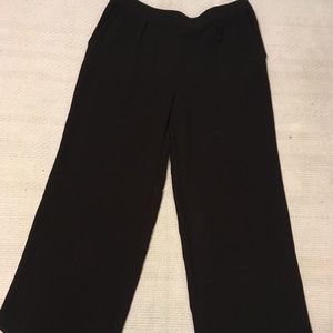 Halston Pants - Halston Wide leg palazzo elastic back pants Halston Pants - Halston Wide leg palazzo elastic back pants